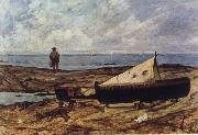 Giovanni Fattori On the Beach oil painting picture wholesale